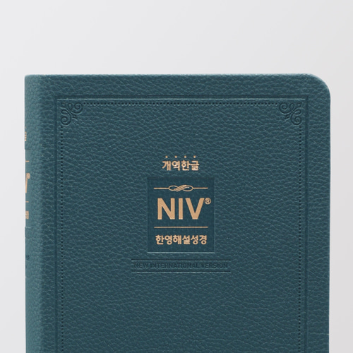 NIV 한영해설성경 - 개역한글 / 소단본 / 다크블루