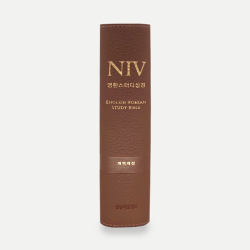 NIV 영한스터디성경 - 개역개정 / 소단본 / 뉴브라운
