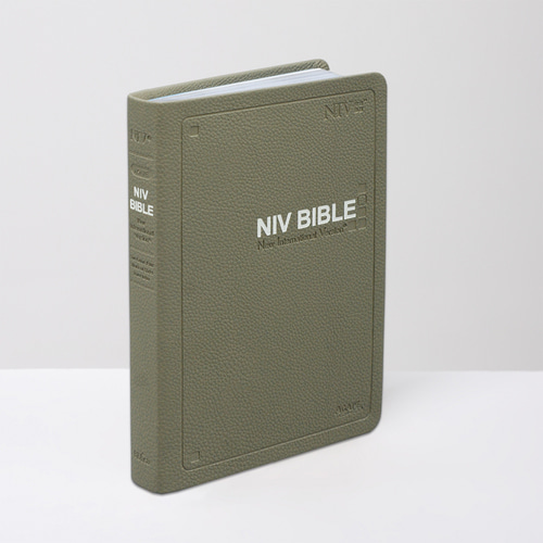 영문 NIV BIBLE - NIV / 중단본 / 카키그레이